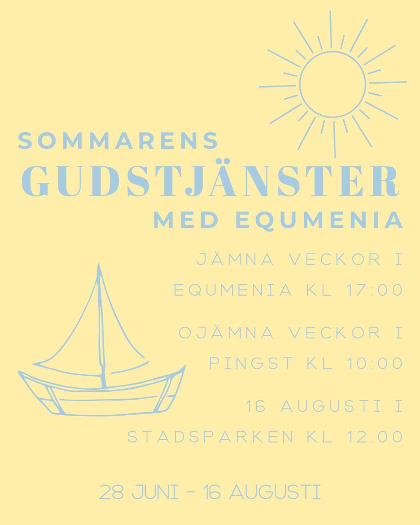 Sommarens gudstjänster